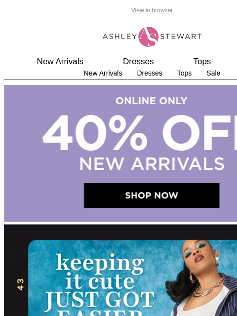 ashleystewart newsletter: Super sets: Add these to your spring rotation 🤩