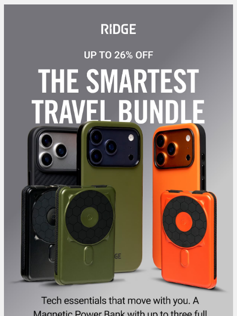 ridge newsletter: What’s the One Tech Product You’d Never Give Up?