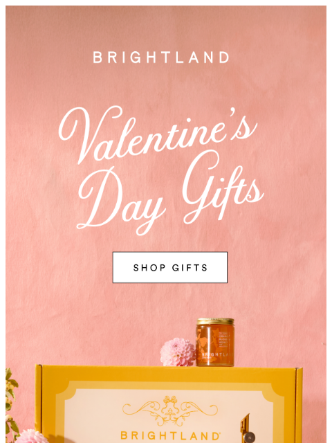 brightland newsletter: Taste Is Our Love Language