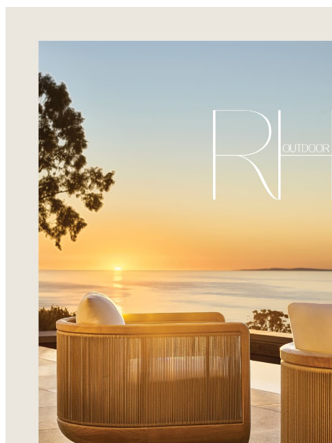 rh newsletter: Unveiling the Outdoor 2026 Sourcebook