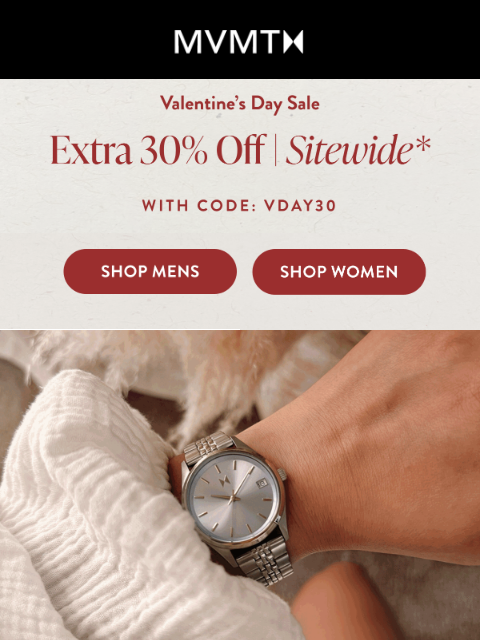 mvmt newsletter: Roses are Red, Style Is Sweet 🌹