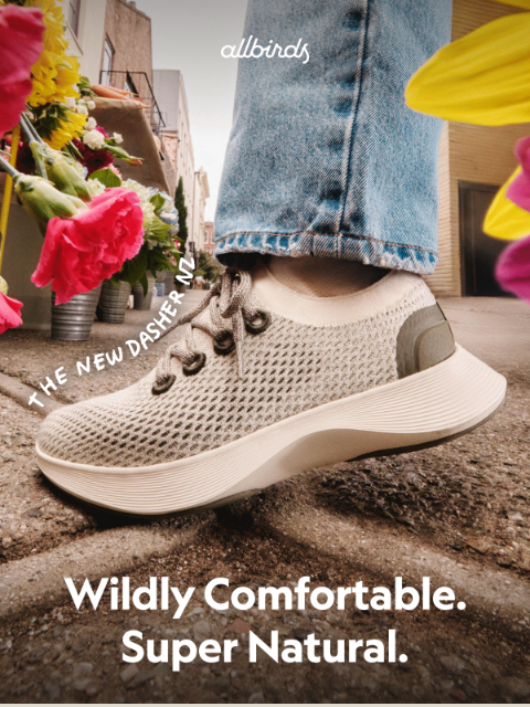allbirds newsletter: Just In: New Dasher NZ