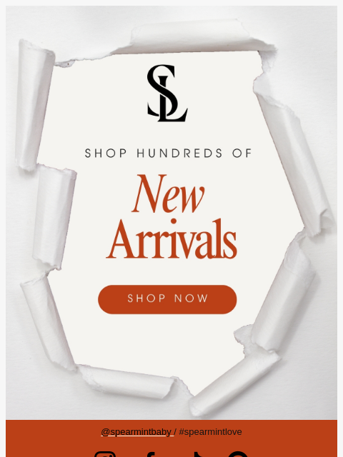 spearmintlove newsletter: So Many New Arrivals (Like… Hundreds)