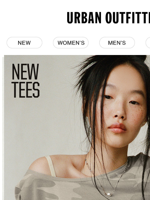 urbanoutfitters newsletter: New tees from BDG ‼️