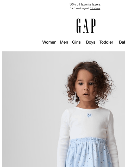 gap newsletter: DRESSES FOR ALL
