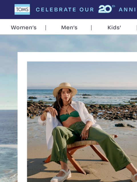 toms newsletter: The 20th Anniversary Collection is Here