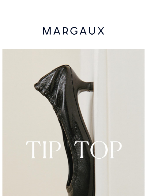 margauxny newsletter: A new micro heel with major stay