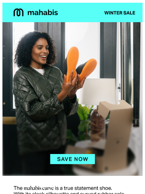 mahabis newsletter: An exclusive offer on selected mahabis curve