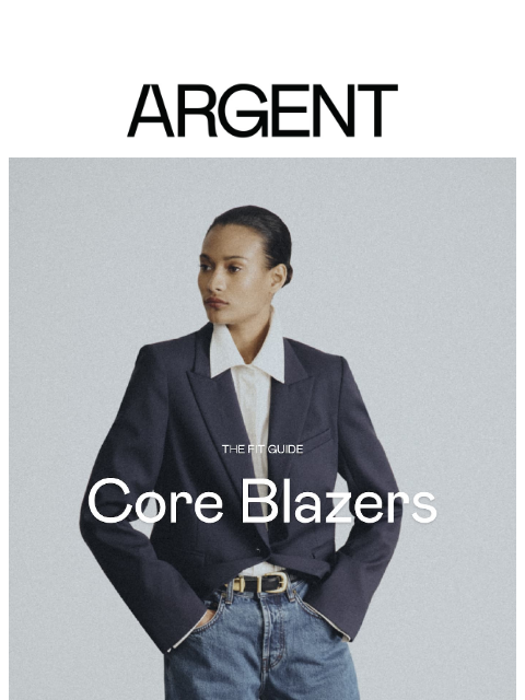 argentwork newsletter: Find Your Blazer Fit