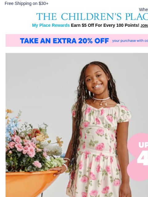 childrensplace newsletter: NEW! Easter Looks Are Here 🌷