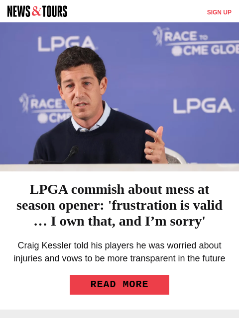 golfdigest newsletter: LIV Golf sounds off on OWGR decision