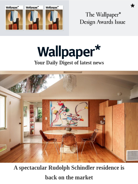 futureplc newsletter: A spectacular Rudolph Schindler house is for sale