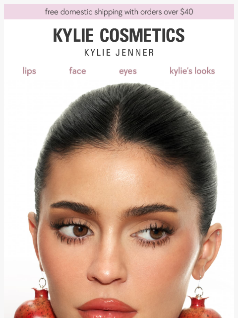 kyliecosmetics newsletter: NEW! pomegranate lip butter 💕