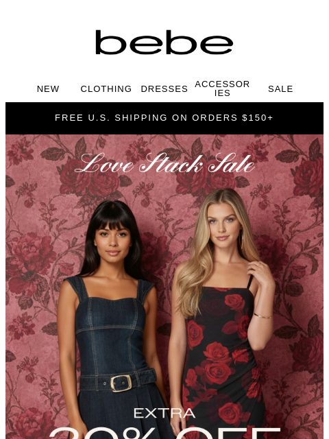 bebe newsletter: EXTRA 30% Off Sale 😍 Go On, Flirt Back.