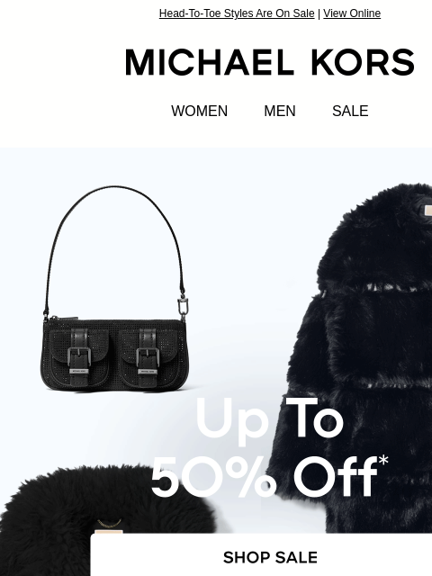 michaelkorsmail newsletter: Make It Yours With Up To 50% Off