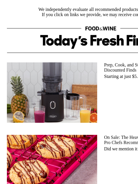 foodandwine newsletter: Chefs Recommend This Non-Toxic Sheet Pan — and It'...