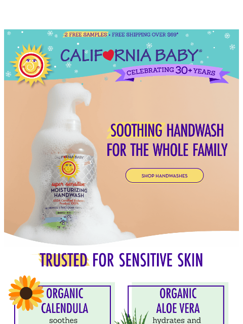 californiababy newsletter: Say Goodbye to Dry, Cracked Hands This Winter