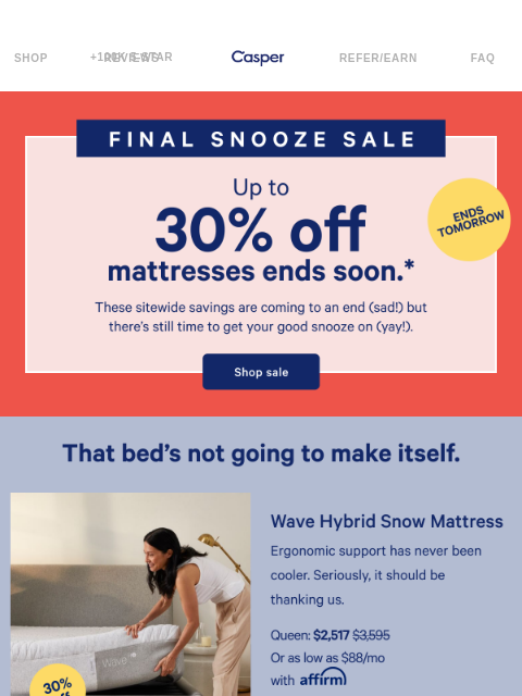 48 hours left for up to 30% off mattresses. ‌ ‌ ‌ ‌ ‌ ‌ ‌ ‌ ‌ ‌ ‌ ‌ ‌ ‌ ‌ ‌ ‌ ‌ ‌ ‌ ‌ ‌ ‌ ‌ ‌ ‌ ‌ ‌ ‌ ‌ ‌ ‌ ‌ ‌ ‌ ‌ ‌ ‌ ‌ ‌ ‌ ‌ ‌ ‌ ‌ ‌ ‌ ‌ ‌ ‌ ‌ ‌ ‌ ‌ ‌ ‌ ‌ ‌ ‌ ‌ ‌ ‌ ‌ ‌ ‌ ‌ ‌ ‌ ‌ ‌ ‌ ‌ ‌ ‌ ‌ ‌ ‌ ‌ ‌