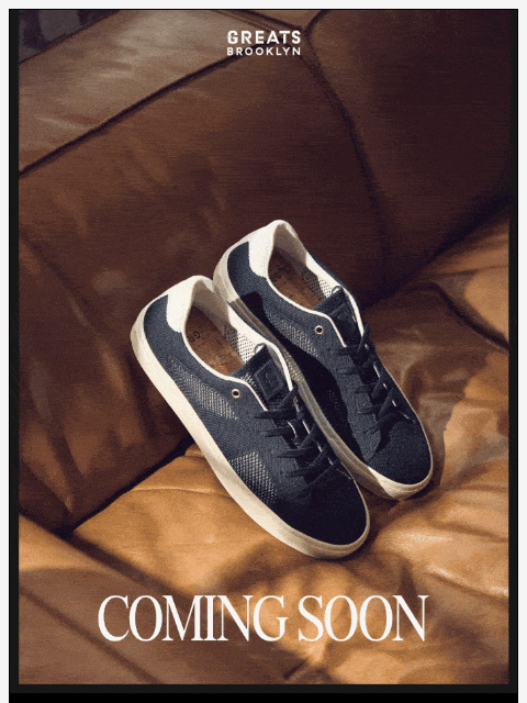 greatsbrand newsletter: Dropping tomorrow.