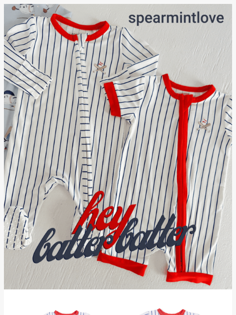 spearmintlove newsletter: Hey Batter Batter ⚾