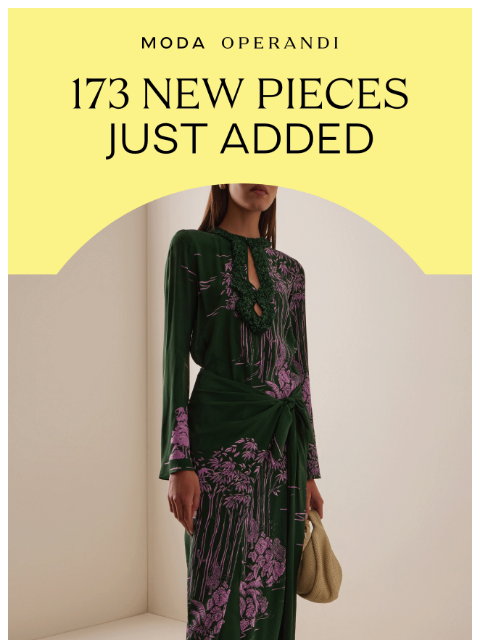 modaoperandi newsletter: NEW this week