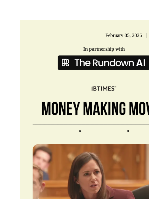 beehiiv newsletter: Did a U.S. Senator Just Profit Millions From Stock...