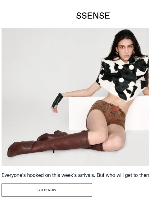 ssense newsletter: What’s New on SSENSE?