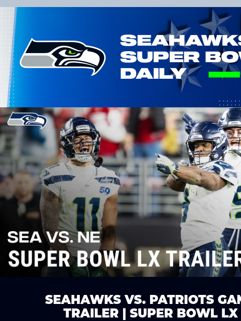 seahawksemail newsletter: Everything Has Been Leading Up To This Moment