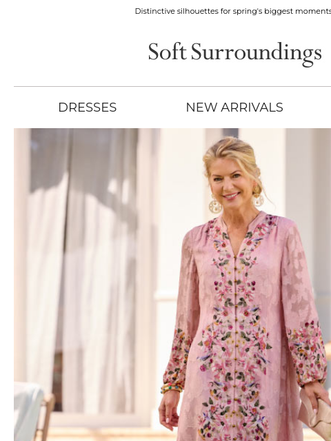 softsurroundings newsletter: Dresses for Every Invite