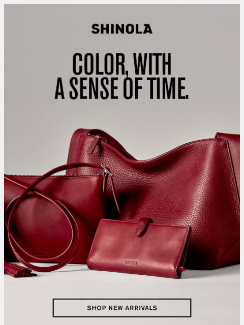 shinola newsletter: A Color Worth Carrying