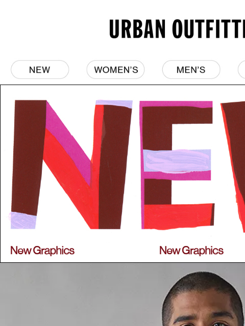 urbanoutfitters newsletter: Your new music graphics lineup
