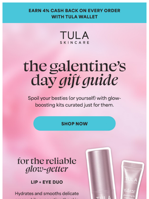 tula newsletter: Your besties deserve the best skincare, too