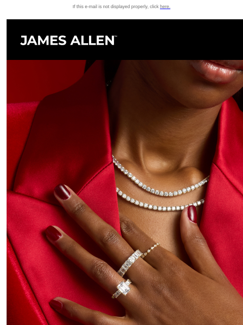 jamesallen newsletter: On Sale Now: Create a Stunning Engagement Ring For...