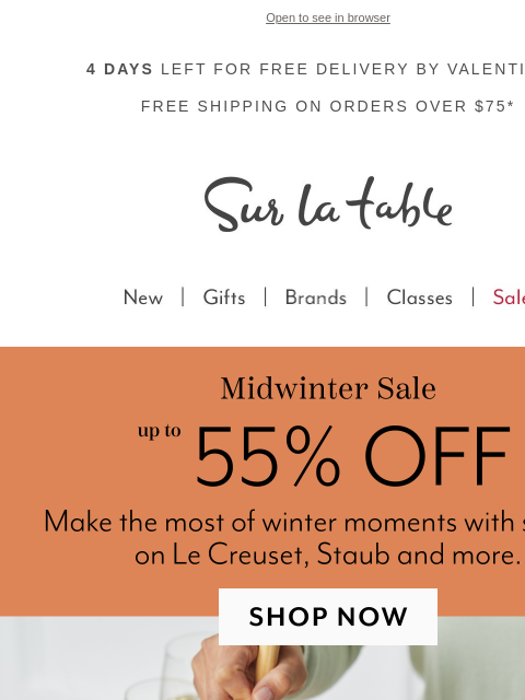 surlatable newsletter: Price drop: Le Creuset, All-Clad and more!