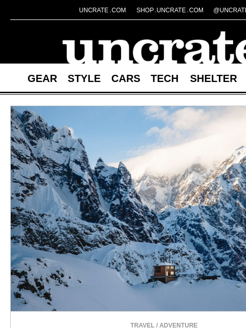 uncrate newsletter: The Norway Assignment & more