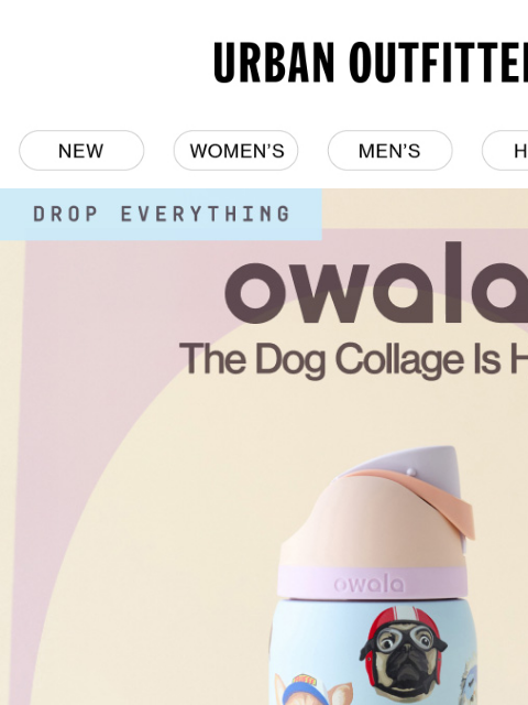 urbanoutfitters newsletter: Go fetch 🐶🦴 NEW OWALA is here!