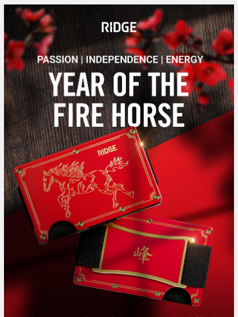 ridge newsletter: Limited Quantity Left on New Designs