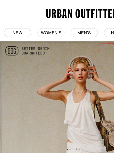 urbanoutfitters newsletter: Just in for spring: NEW BDG