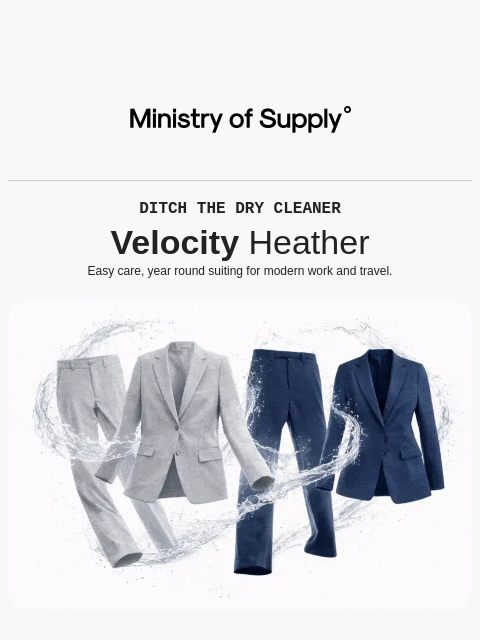 ministryofsupply newsletter: Launching the Final Suit