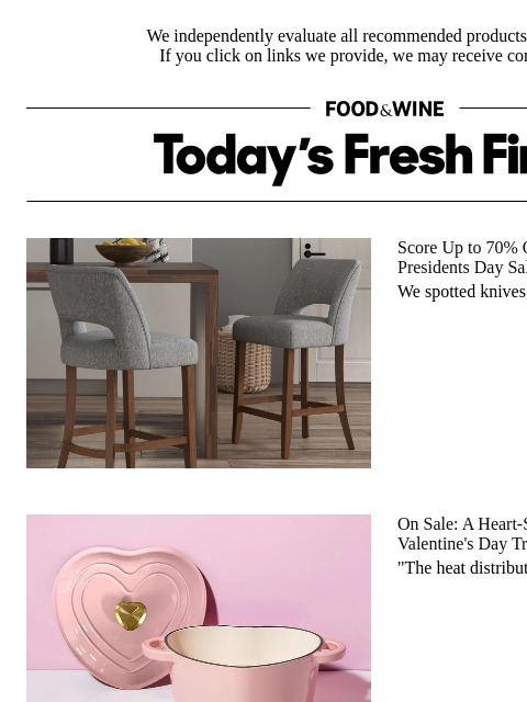 foodandwine newsletter: Snag This Heart-Shaped Dutch Oven for Swoon-Worthy...