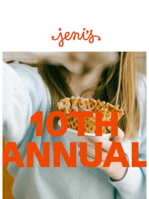 jenis newsletter: It’s Ice Cream for Breakfast Day!