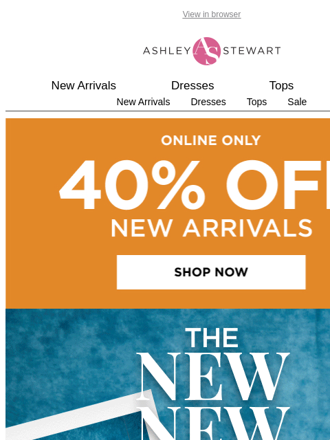 ashleystewart newsletter: JUST RELEASED