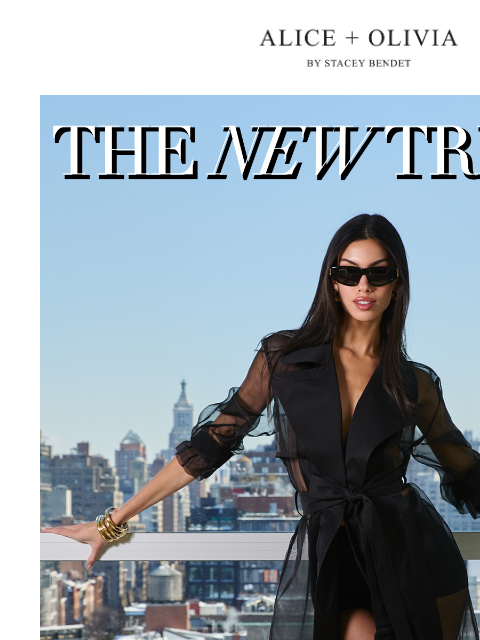 aliceandolivia newsletter: Not Your Typical Trench
