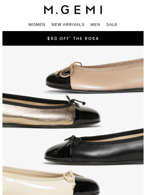 mgemi newsletter: 🌹 Take $60 Off The Rosa 🌹