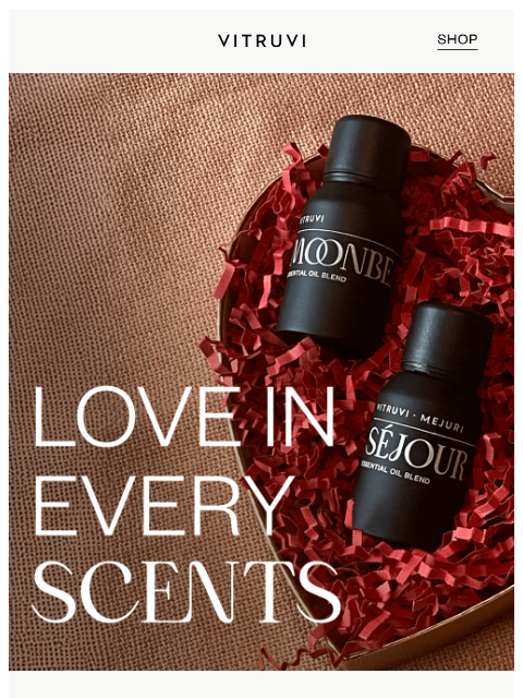 vitruvi newsletter: A Deal You’ll Love: FREE Scent + 25% OFF 😍