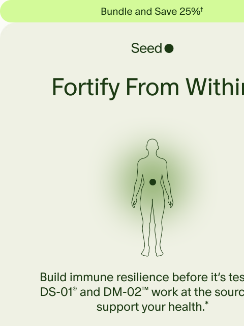 seed newsletter: Resilience is built daily.