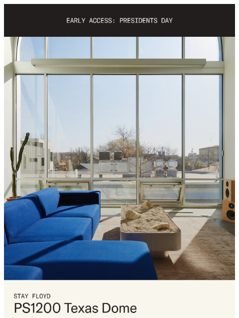 floydhome newsletter: Stay Floyd: PS1200