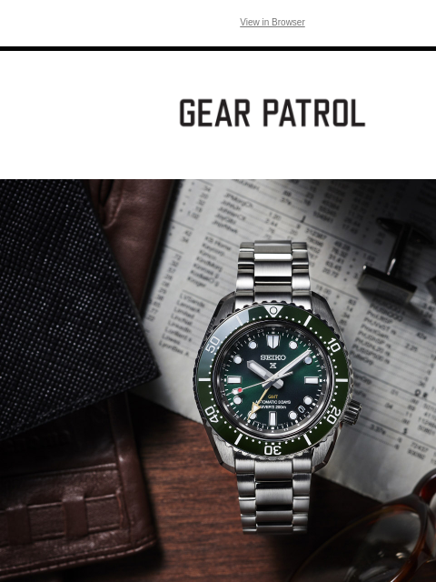 View in Browser The Seiko Prospex Is a Modern Diver's Watch Introducing the Seiko Prospex 1968 Diver's Modern Re-interpretation GMT SPB381 – a tribute to the brand's iconic 1968 diver's