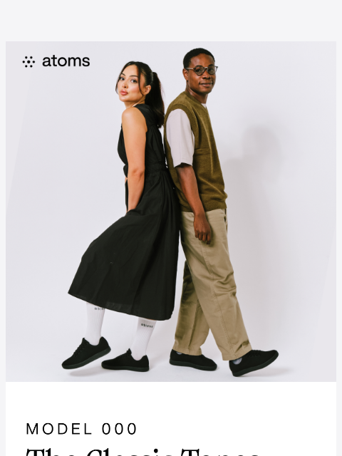 atoms newsletter: Ever wondered what your next shoe will look like?