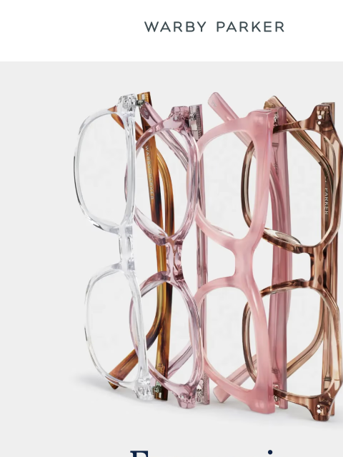 warbyparker newsletter: Perfectionist tendencies